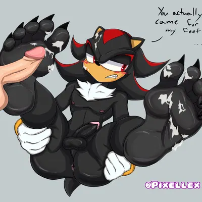 shadow the hedgehog (sega, sonic the hedgehog (series)) created by pixellex