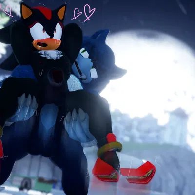 shadow the hedgehog, sonic the hedgehog, sonic the werehog (sega, sonic the hedgehog (series)) created by artemissaturn