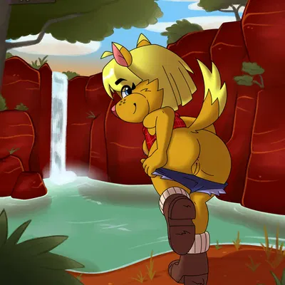 shazza the dingo (ty the tasmanian tiger (series)) created by chipposter