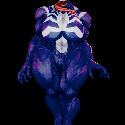 she-venom, venom (marvel) (marvel, marvel rivals) created by berrech1de