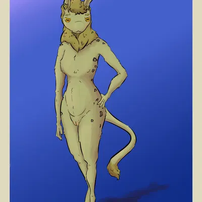 sheva (frogman) (the nature of predators) created by brick (artist)