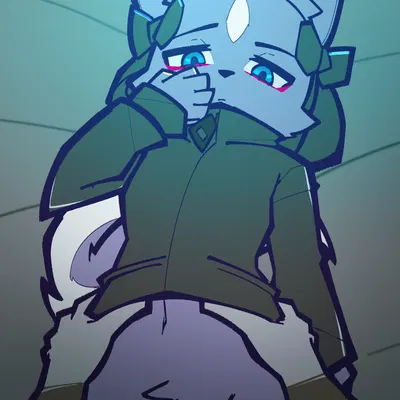 shikabane (aggretsuko) (aggretsuko, sanrio) created by lunny sketch