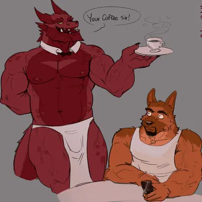 shouty (xshouty), wulfer (character) (mythology) created by wulfer-shepherd