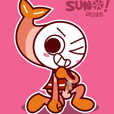 shrimpo (dandy's world) (blushcrunch studio, dandy's world) created by sunofureiku