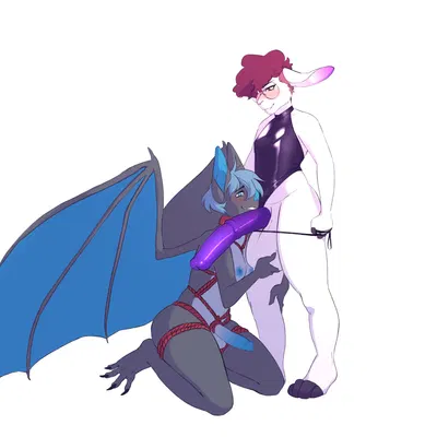 sierra (batvvolf), v (krolyk) created by wasabitea