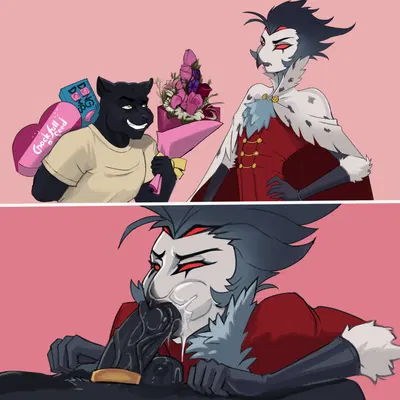 siggurd bjornson (character), stolas (helluva boss) (hellaverse, helluva boss) created by derisyan