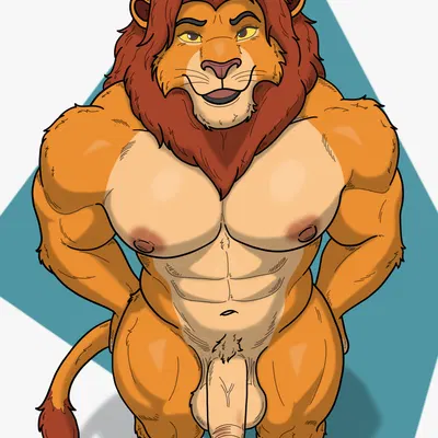 simba (the lion king) (disney, the lion king) created by delta dewitt