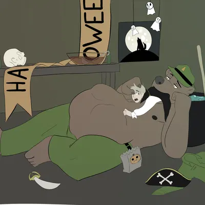 smokey bear (halloween, united states forest service) created by stufferzz