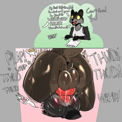 smokey (radicalraccs) (instant loss 2koma, mythology) created by radicalraccs