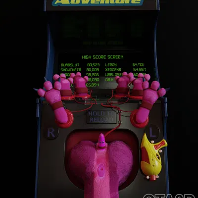 stitcharoo (disney, lilo and stitch) created by dungeonfox (artist)