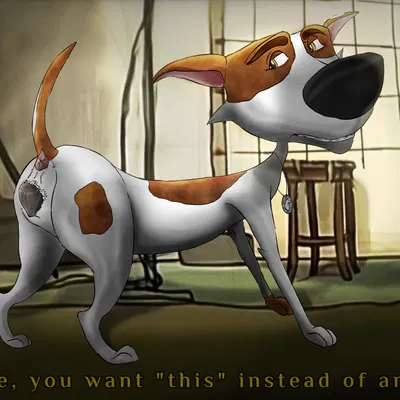 strelka (space dogs) created by udbebu