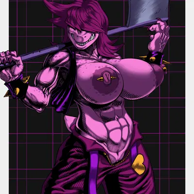 susie (deltarune) (deltarune, undertale (series)) created by lugen kobold