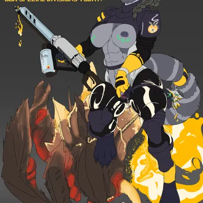 szkrider (helldivers) created by titiratthing