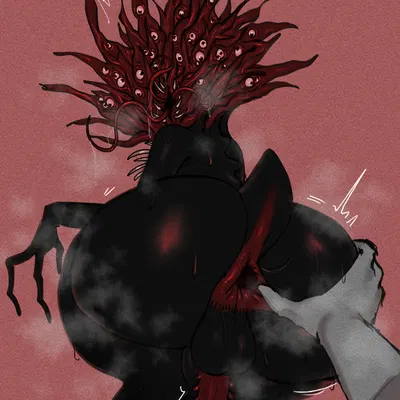 the faceless presence (ze blackball.d) created by ze blackball.d