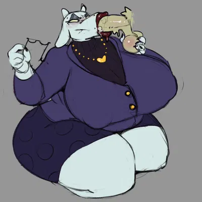 toriel (deltarune, undertale (series)) created by bun-e
