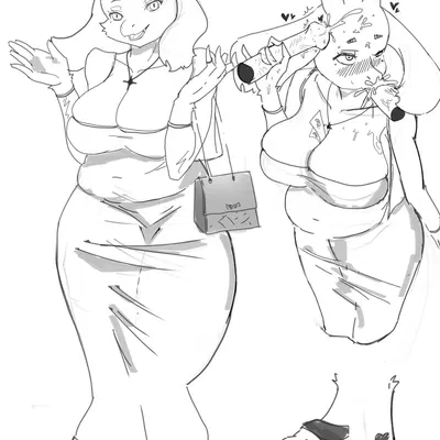 toriel, toriel (altertale) (undertale (series)) created by tailjira