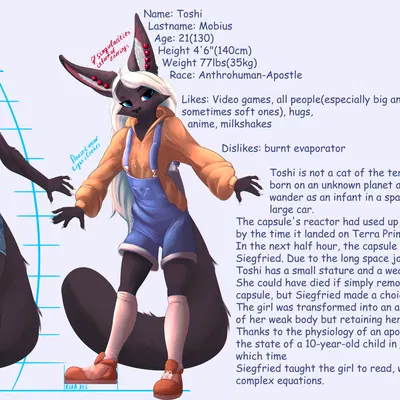 toshi (ferrn) created by ferrn