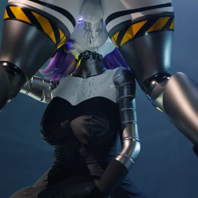 uzi (murder drones), v (murder drones) (glitch productions, murder drones) created by strikefrommidnight