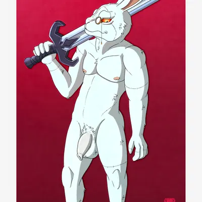 white rabbit (dmc) (capcom, devil may cry) created by garo (artist)