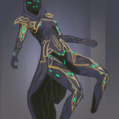 wisp (warframe) (digital extremes, tencent) created by kataphilia