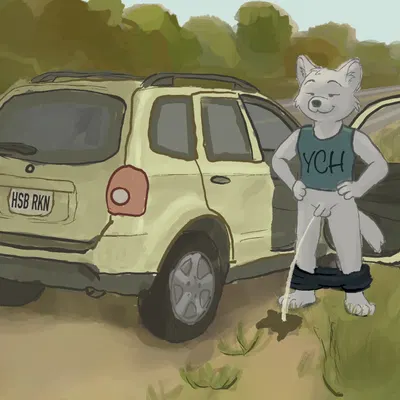 ych (character) created by wild strokes