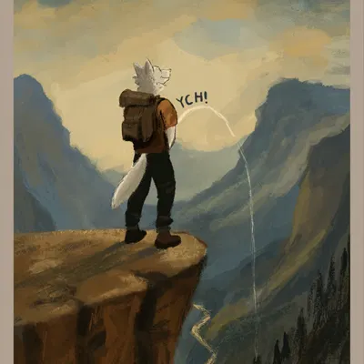 ych (character) created by wild strokes