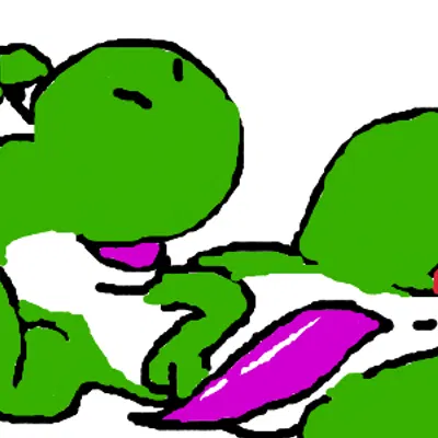 yoshi (character) (april fools' day, furid (e621))