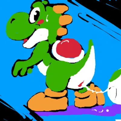 yoshi (character) (april fools' day, furid (e621))