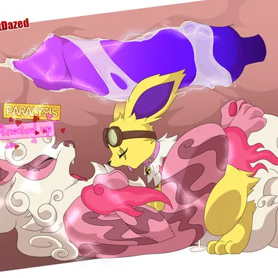 zippy the jolteon (nintendo, pokemon) created by nightdazed