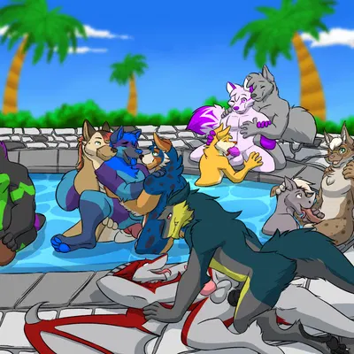 accipiter inkunen (character), alexifree, brom (sahurus) (mythology) created by inufaiya