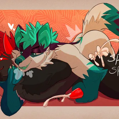 agrius (agriuswb), azrael (r3x) created by xxkingskeleton1