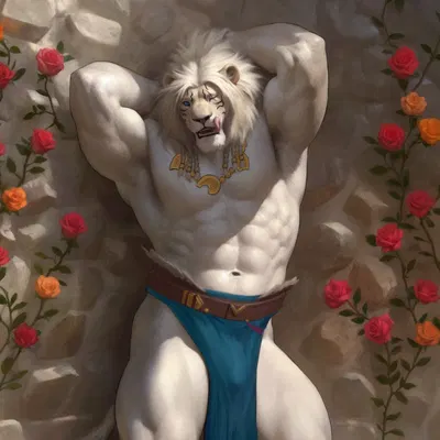 ajani goldmane (hasbro, magic: the gathering) created by aduran