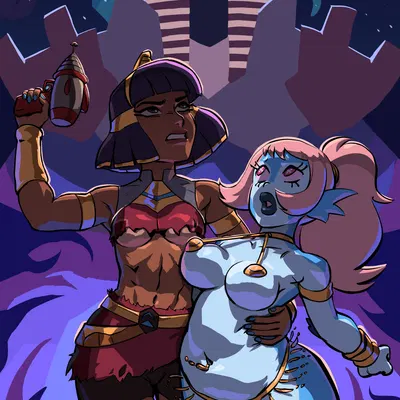 akila theoris, cleopatra (cleopatra in space, dreamworks) created by pears (artist)