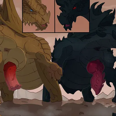 alduin, paarthurnax (bethesda game studios, microsoft) created by mcfan