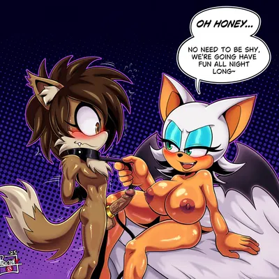 alejandro (xolotl 59), rouge the bat (sega, sonic the hedgehog (series)) created by procyon star