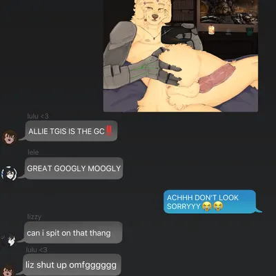 alois wulfe (cerberussenn), leon sweeto (cerberussenn), liz sweeto (cerberussenn) (hawk tuah meme) created by cerberussenn