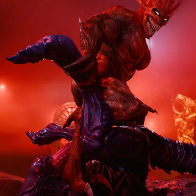 alpha (demon), snakehead404 (alien (franchise)) created by outofnecessity