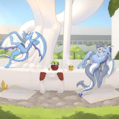 altrue, elana (altrue), tahara (altrue) (mythology) created by pawpadcomrade