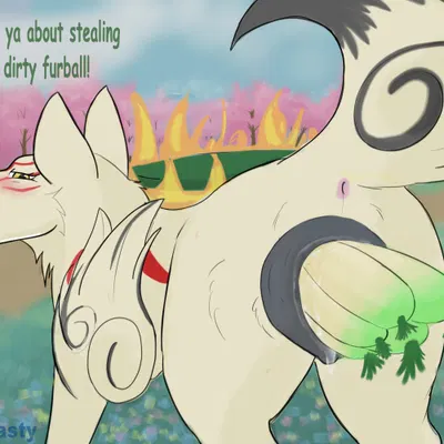 amaterasu (okami) (capcom, okami (capcom)) created by ghostyxtoasty