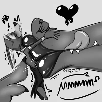 ammit, anubis, noob (the anubis tapestry) (blue sky studios, egyptian mythology) created by digitaldomain123