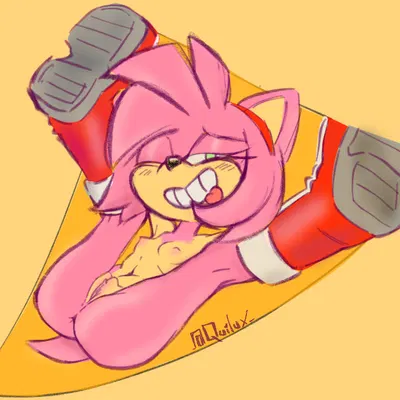 amy rose (sega, sonic the hedgehog (series)) created by quiluxar