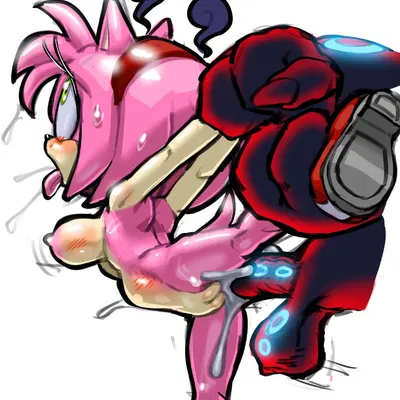amy rose (sega, sonic the hedgehog (series)) created by rockthebull