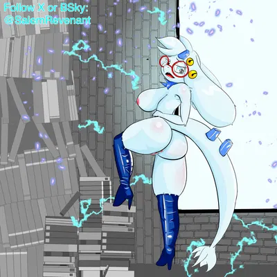 angela flux (atlyss) created by salem revenant