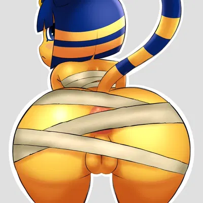 ankha (animal crossing) (animal crossing, nintendo) created by xenrevv