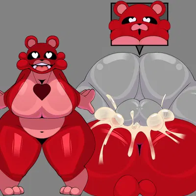 anon, bobby bearhug (instant loss 2koma, mob entertainment) created by woopyy