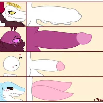 anonymous character, hoax (sky k.i.), karma (sky k.i.) (augdamn, penis lineup) created by henrique rick