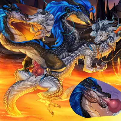 ao guang, ao run (mythology, ne zha) created by zortie