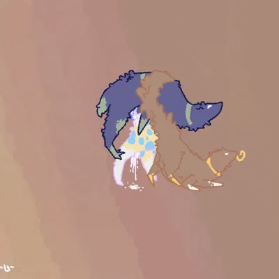 applejuice (soft bugg), cin (serafium), mis (serafium) created by serafium (artist)