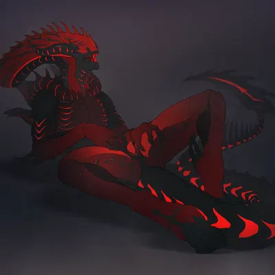 armageddon (geco) (alien (franchise)) created by tres-art