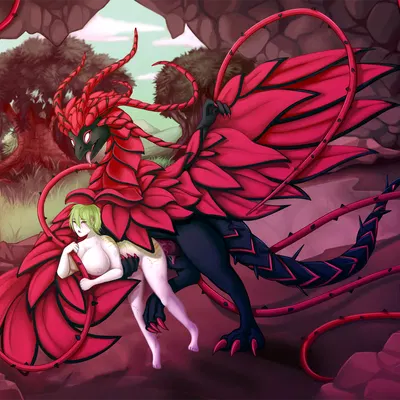 artris (chibity), black rose dragon, rubelline (dungeons and dragons, hasbro) created by chibity